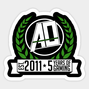 5 Year Anniversary Sticker